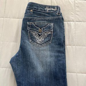 Hydraulic Lily Slim Straight Jeans Size 16